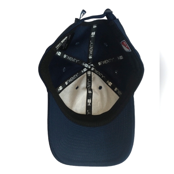 New Era Men's Navy Vancouver Whitecaps FC Team Logo 9TWENTY Adjustable Hat - Picture 6 of 8